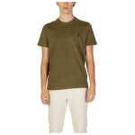 Us Polo Assn Green Cotton T Shirt