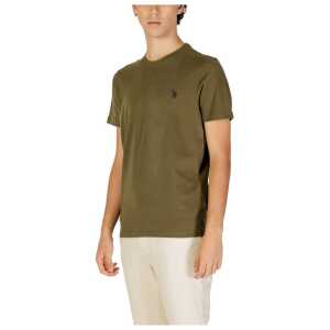 Us Polo Assn Green Cotton T Shirt 2