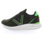 Us Polo Assn Green Polyester Men Sneaker