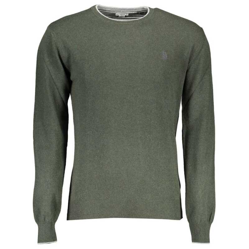 U.S. POLO ASSN. Green Wool Men Sweater, theFeinheit