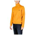 Us Polo Assn Orange Cotton Turtleneck 3