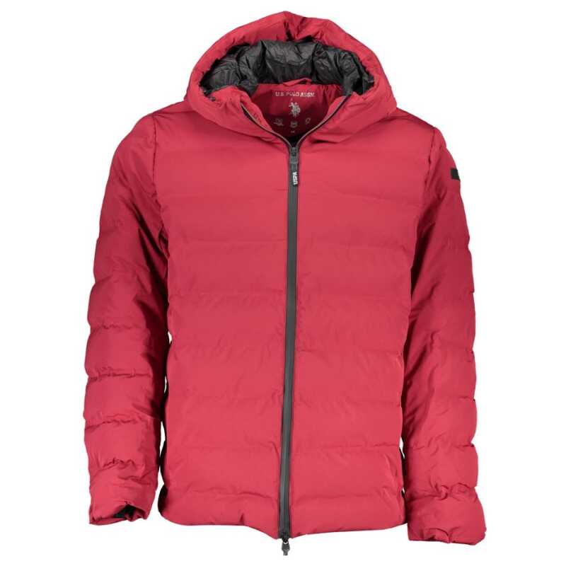 U.S. POLO ASSN. Red Polyamide Men Jacket, theFeinheit