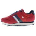 Us Polo Assn Red Polyester Sneaker 5