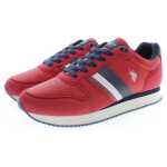 Us Polo Assn Red Polyester Sneaker 6