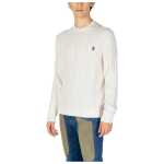 Us Polo Assn White Cotton Sweater 2