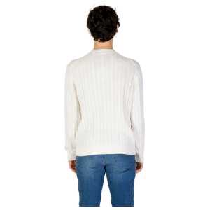 Us Polo Assn White Cotton Sweater