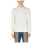 Us Polo Assn White Cotton Sweater 5