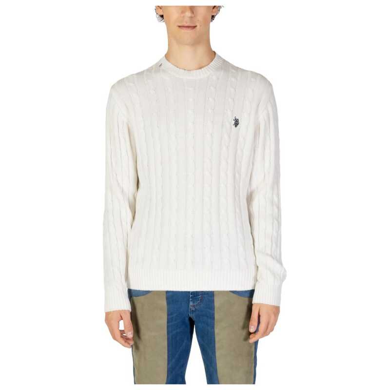 U.S. POLO ASSN. White Cotton Sweater, theFeinheit