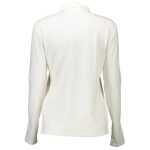 Us Polo Assn White Cotton Women Polo Shirt