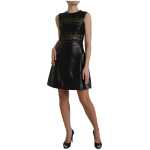Valentino Elegant Black A Line Mini Dress