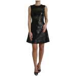 Valentino Elegant Black A Line Mini Dress 6