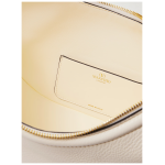 Valentino Garavani Ivory Leather Small Hobo Vlogo Shoulder Bag 5
