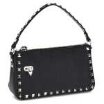Valentino Garavani Rockstud Zip Up Shoulder Bag 3