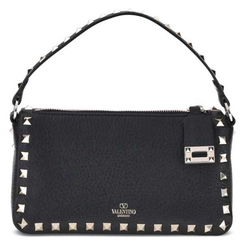 Valentino Garavani Rockstud Zip-Up Shoulder Bag, theFeinheit