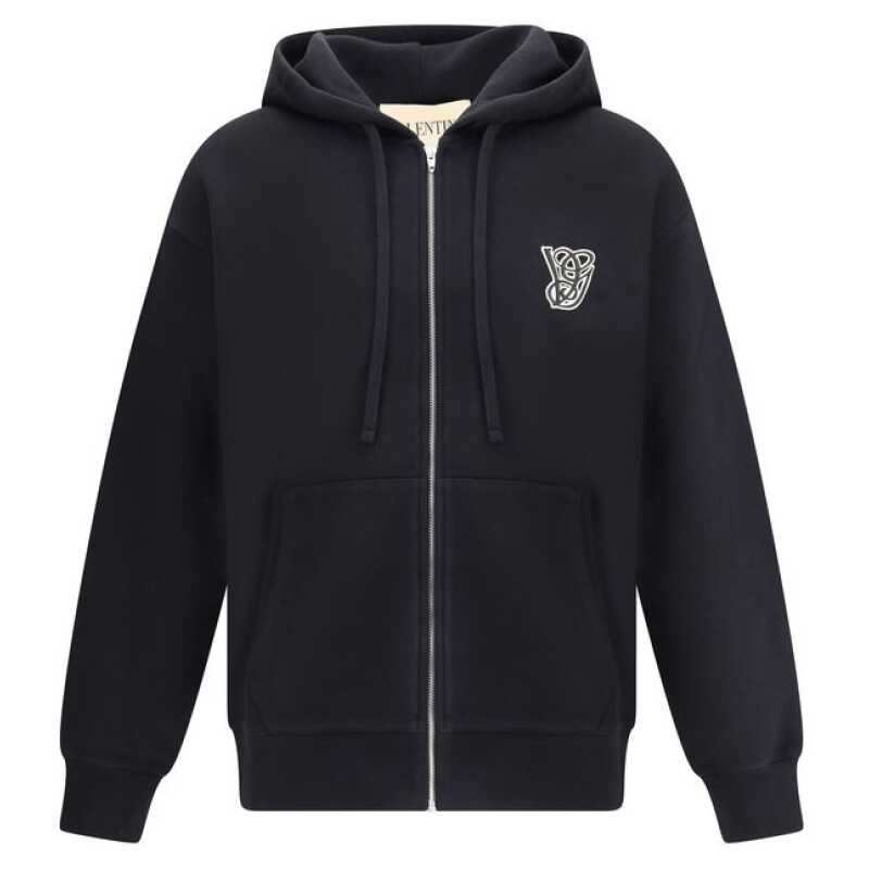 Valentino Logoed Hoodie