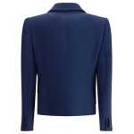 Valentino Single Breasted Blazer With Bow 2