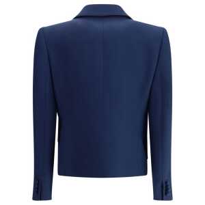 Valentino Single Breasted Blazer With Bow 2