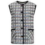 Valentino Tweed Vest With Sequins