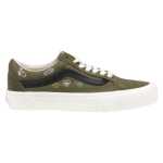 Vans Green Leather Sneaker