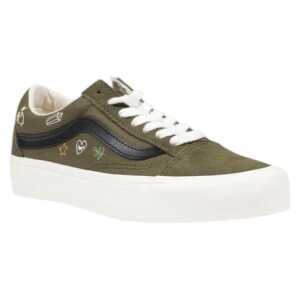 Vans Green Leather Sneaker 2