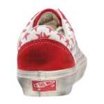Vans Red Suede Leather Sneaker 4