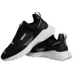 Versace Black Canvas Quad Fabric Medusa Low Top Sneaker Shoes 7