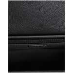 Versace Black Grainy Calf Leather Logo Crossbody Shoulder Bag 7