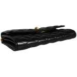 Versace Black Quilted Nappa Leather Crossbody Shoulder Bag 6