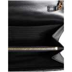 Versace Black Quilted Nappa Leather Crossbody Shoulder Bag 7