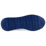 Versace Elegant Blue And White Leather Sneakers 4
