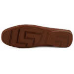 Versace Elegant Medusa Embossed Leather Loafers 4