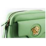 Versace Elegant Mint Green Leather Camera Case Bag 2
