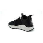 Versace Elegant Monochrome Leather Sneakers 3