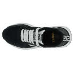 Versace Elegant Monochrome Leather Sneakers 5