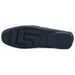 Versace Elegant Navy Blue Calf Leather Loafers 11