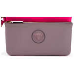 Versace Elegant Pink Leather Pouch Clutch 4