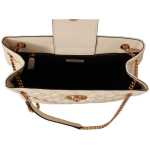 Versace Elegant Quilted Nappa Leather Tote 7