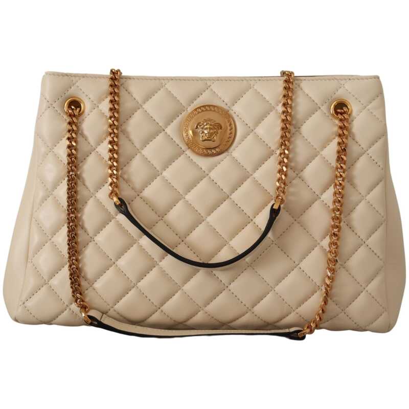 Versace Elegant Quilted Nappa Leather Tote, theFeinheit