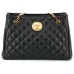 Versace Elegant Quilted Nappa Leather Tote Bag 2