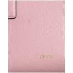Versace Pink Small Top Handle Grainy Calf Leather Crossbody Bag 5