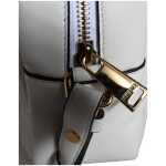 Versace White Quilted Nappa Leather Crossbody Shoulder Bag 5