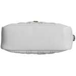 Versace White Quilted Nappa Leather Crossbody Shoulder Bag 6