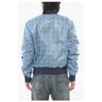 Viktor Rolf Front Zipped Checked Nylon Bomber Jacket 2