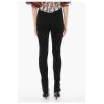 Wardrobenyc High Waisted Stretch Fabric Pants With Ankle Zip 2