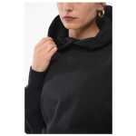 Y 3 Monochrome Brushed Cotton Hoodie 3