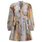 Zimmermann Ascension Plunge Mini Dress