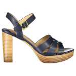 Ralph Lauren Blue Leather Sandal