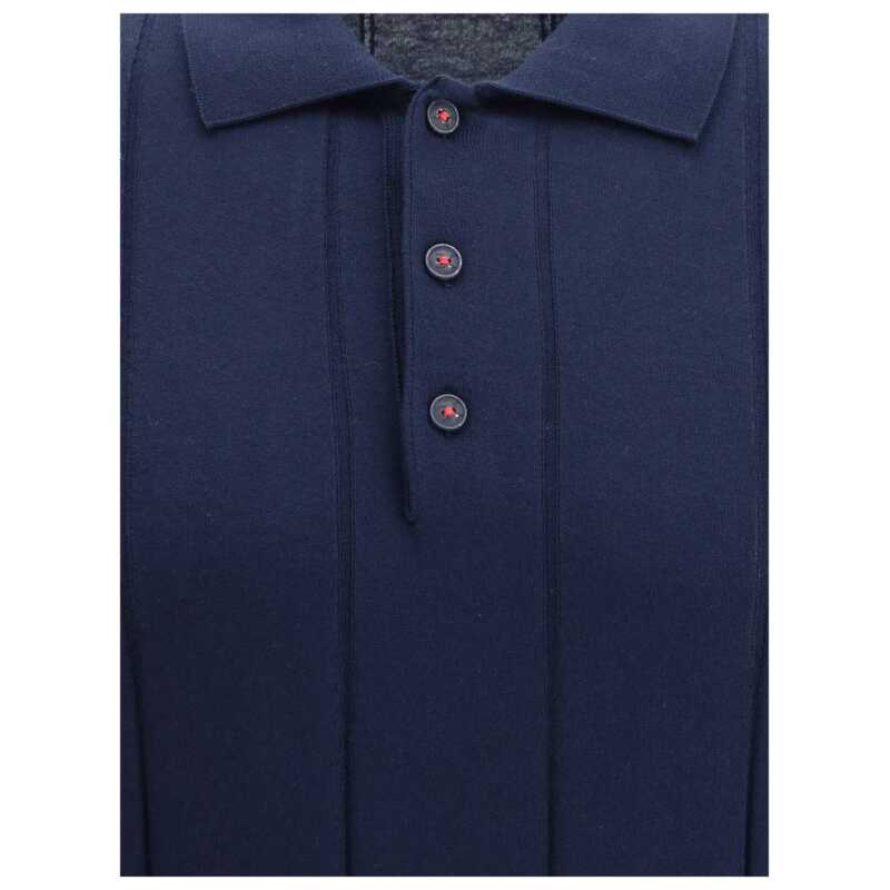 Kiton Ribbed Polo Shirt, theFeinheit