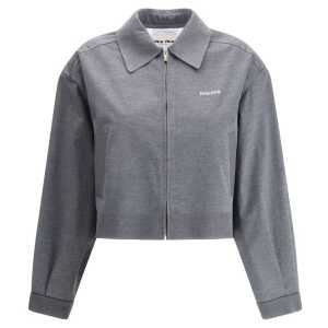 Miu Miu Mélange zip Jacket