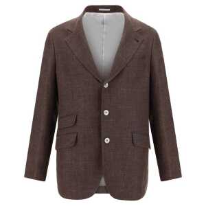 Brunello Cucinelli Linen Blazer Jacket